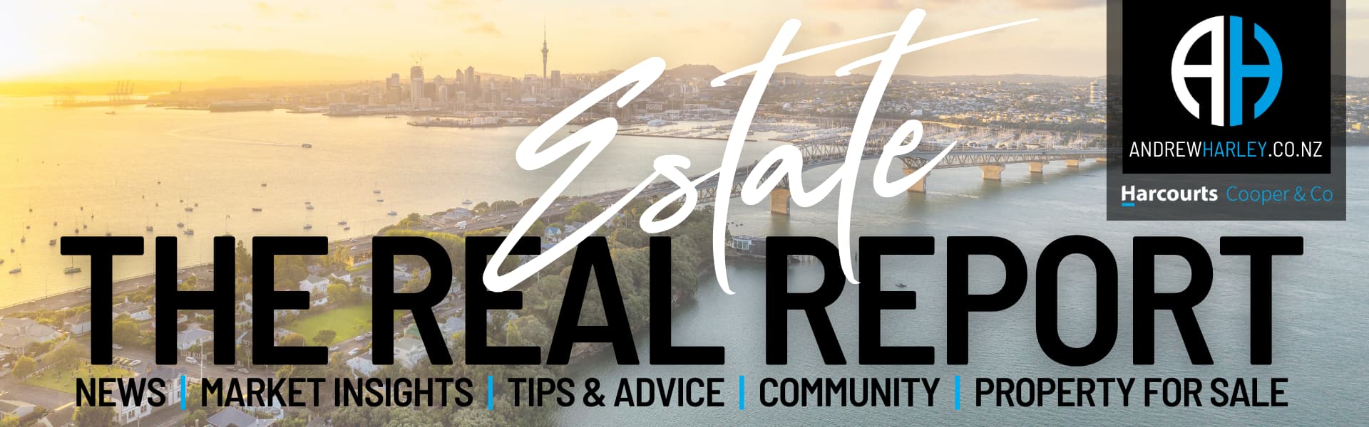 Real Estate Report Page Banner
