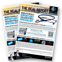 The Real Estate Report Sign-Up - Clear